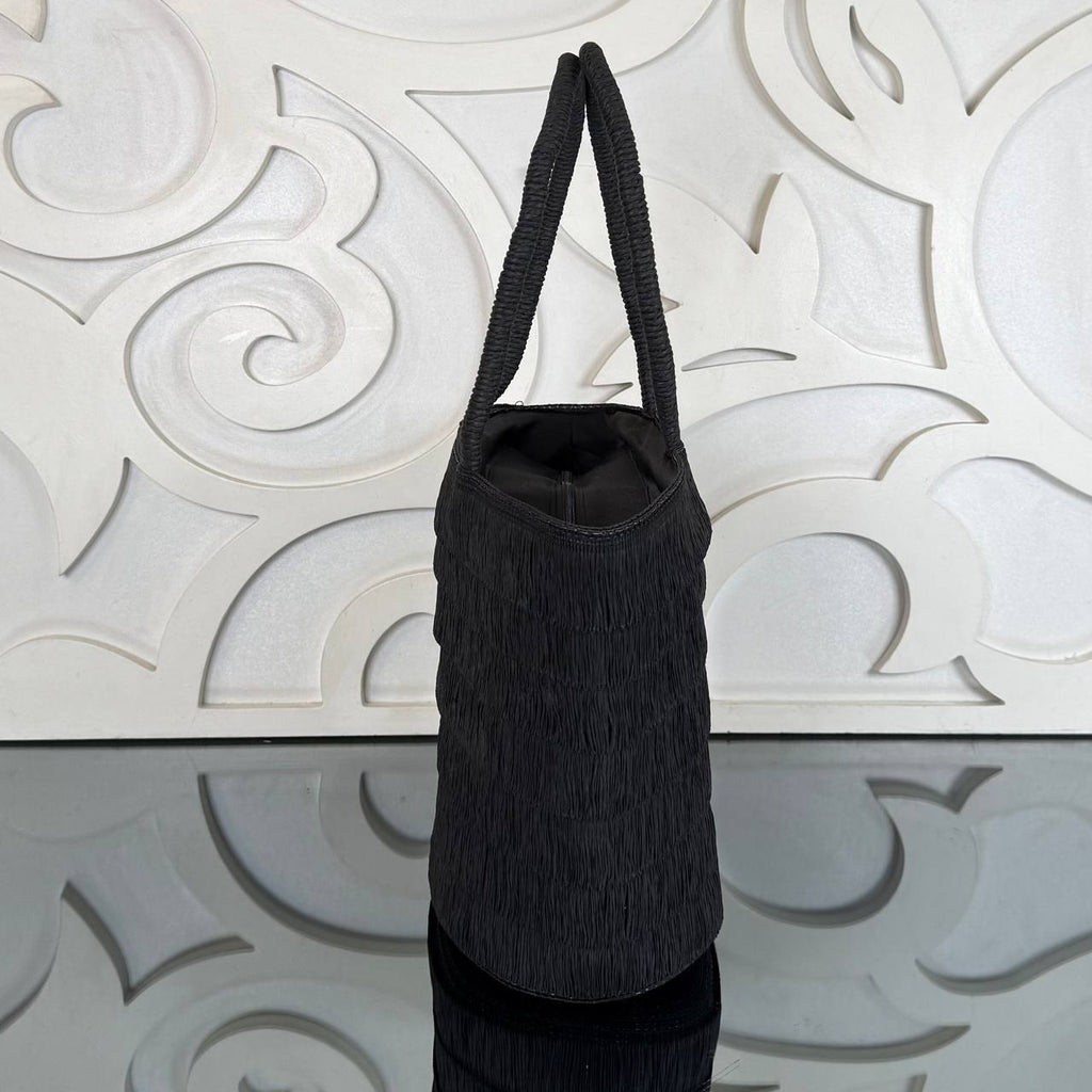 Celine Raffia Tote Bag with Hat (Bag/Hat Set)