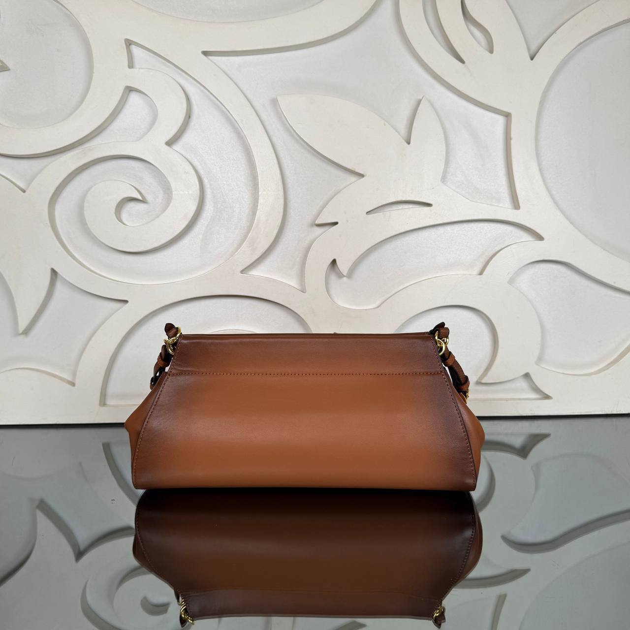 Prada Enchaine Medium Leather Shoulder Bag